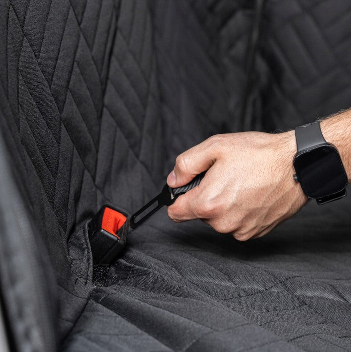 Dog Car Seat Extender Hammock – Waterproof Back Seat Cover & Protector for Large Dogs, SUV & Truck | KRODEX Guard Pro