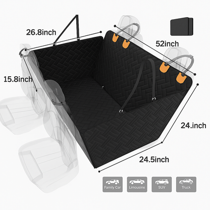 Dog Car Seat Extender Hammock | KRODEX Guard Pro