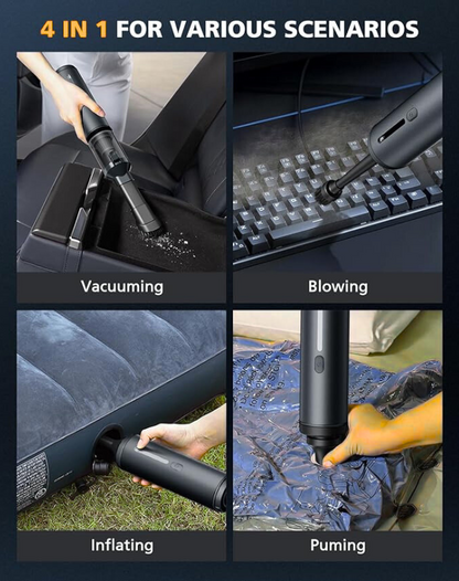 KRODEX AeroForce™ – Portable Air Duster & Vacuum